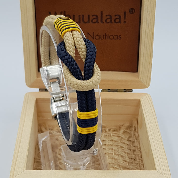 PULSERA NÁUTICA CON NUDO