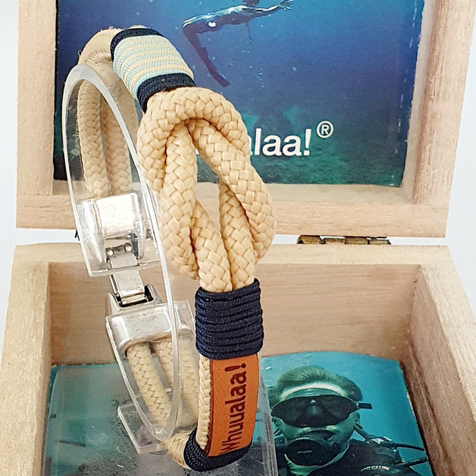 PULSERAS NÁUTICAS CON NUDO