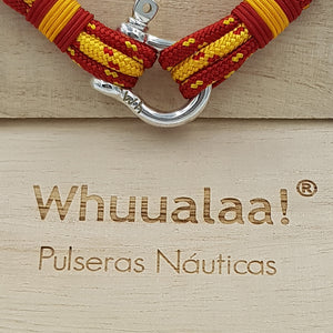 PULSERA NÁUTICA GRILLETE DE PLATA DE LEY 925